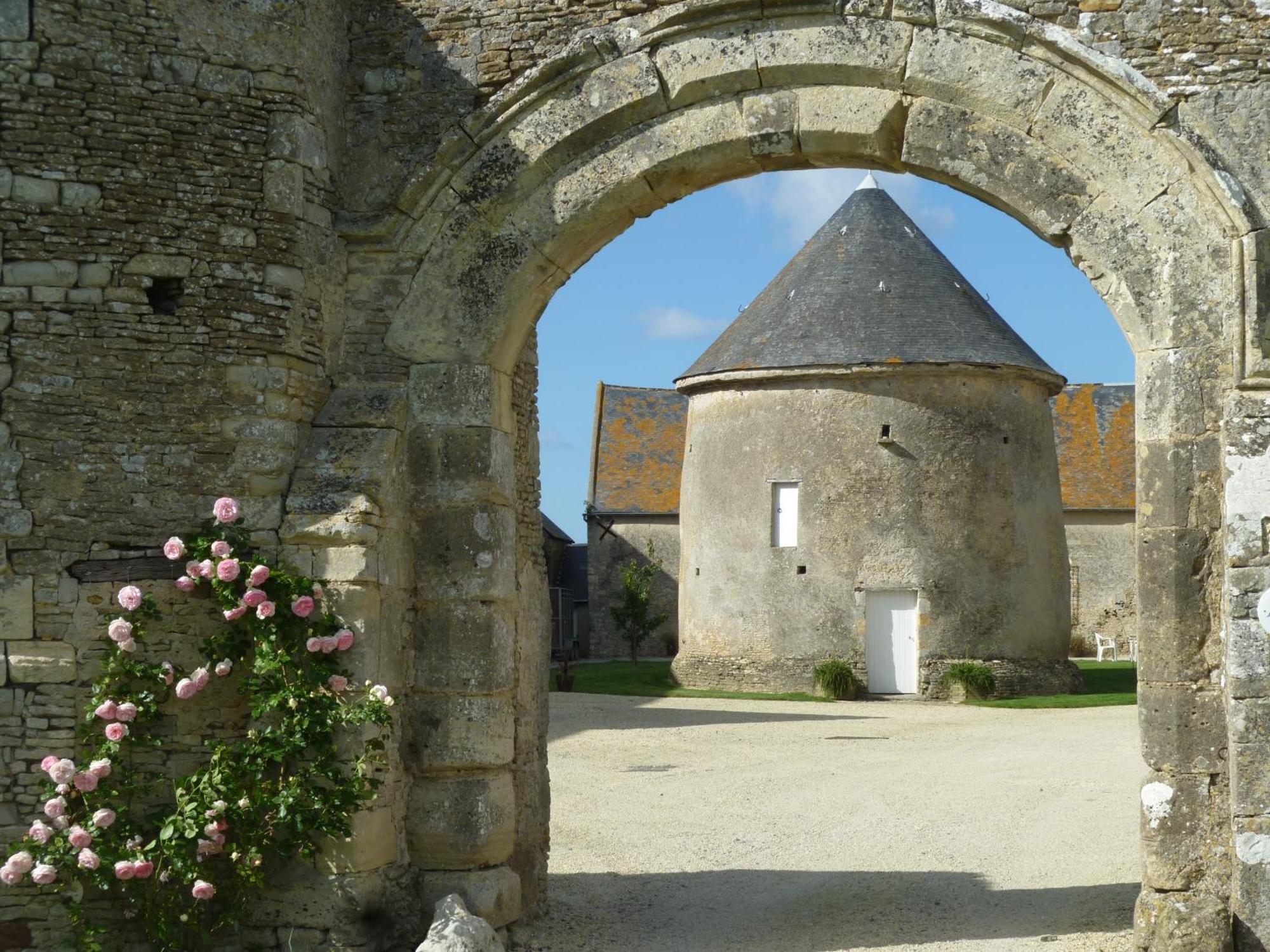 Manoir De L'Hermerel Géfosse-Fontenay Esterno foto